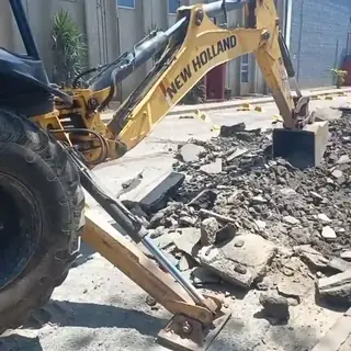 Vídeo de obra da Alves Pavimentação — vídeo 1