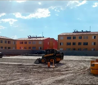 Preparação de base para pavimentação