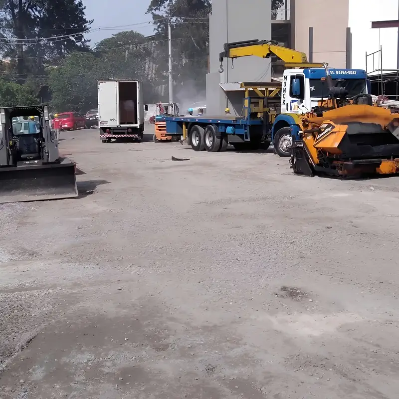 Foto de obra da Alves Pavimentação — PegPese